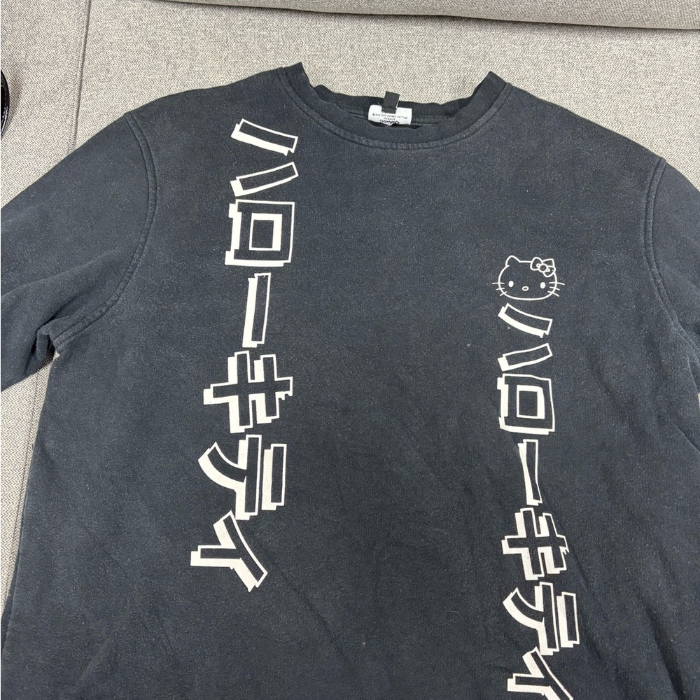 Sanrio Black Crew Neck Shirt